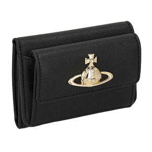BBAEGXgEbh Vivienne Westwood z O܂z ܂肽ݍz Kt 5115002TW S0021 N402 VEGAN LEATHER SMALL FLAP PURSE fB[X ubN