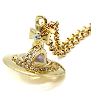 ���B���B�A���E�G�X�g�E�b�h Vivienne Westwood �y���_���g �l�b�N���X 63020098-02R995 NEW PETITE ORB PENDANT �A�N�Z�T���[ ���f�B�[�X �S�[���h