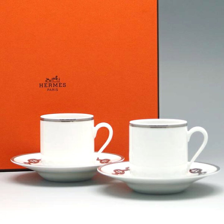 楽天市場】【※箱アウトレット※】エルメス HERMES カップ&ソーサー 
