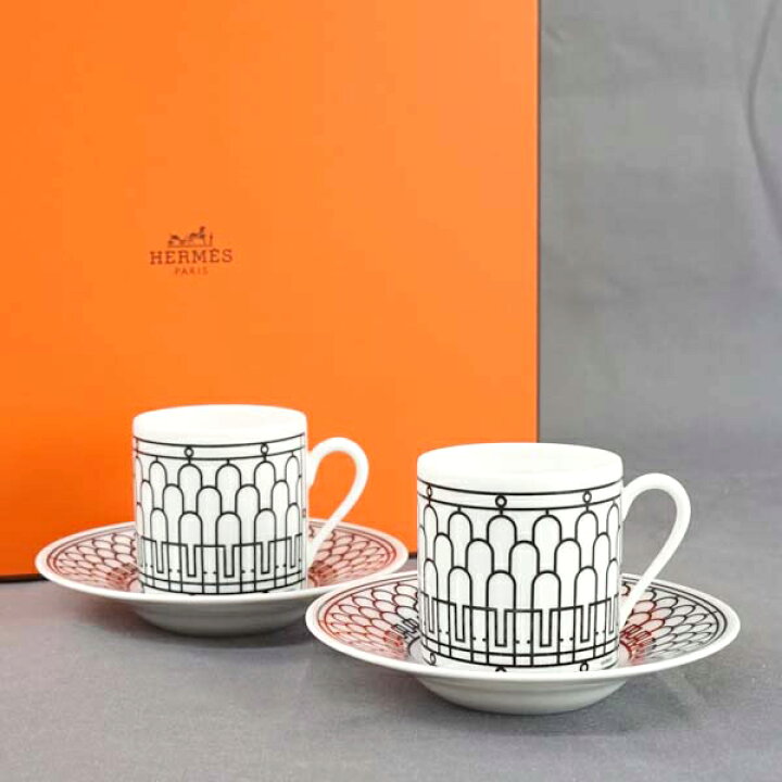 楽天市場】【※アウトレット※】エルメス HERMES カップ&ソーサー 37017P 