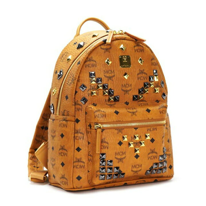 楽天市場】MCM エムシーエム リュック バックパック スタッズ 韓国 