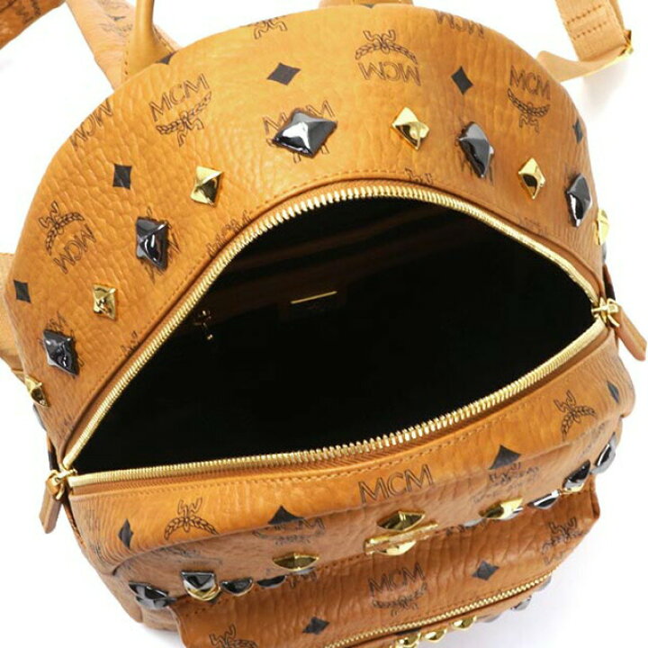 楽天市場】MCM エムシーエム リュック バックパック スタッズ 韓国 