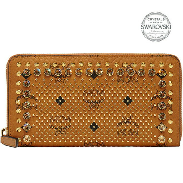 楽天市場】MCM エムシーエム 長財布 ラウンドファスナー コニャック 