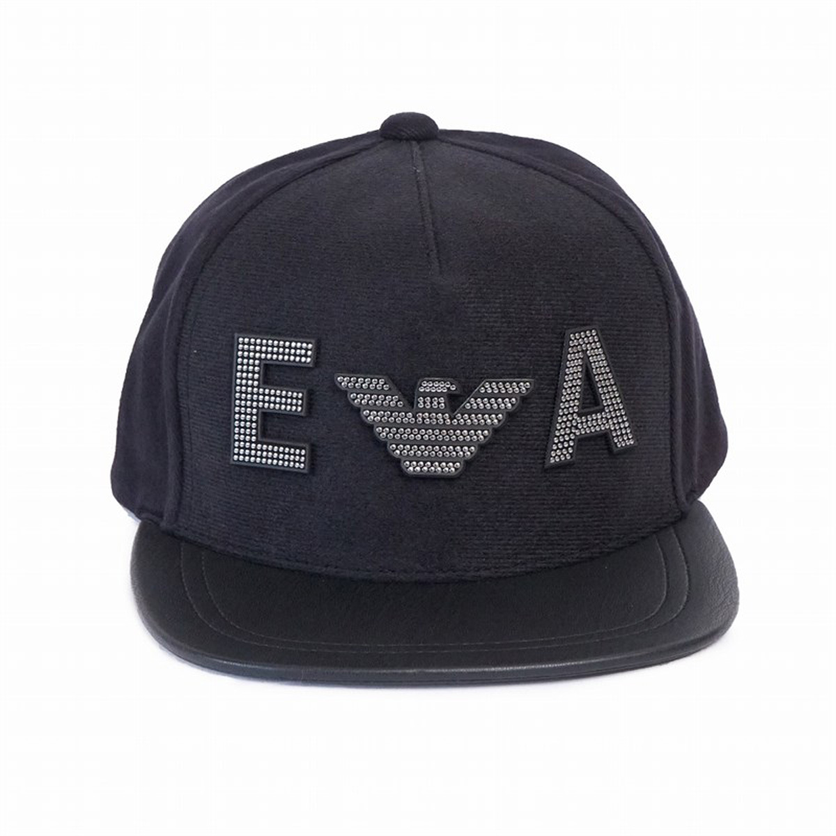 エンポリオアルマーニ メンズ 帽子 NEW ERA PATCHES BASEBALL HAT ロゴ パッチ ベースボール キャップ ブラック  627533 9A555 00020 | Salada Bowl-おしゃれブランド通販