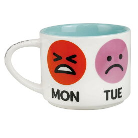 エネスコ enesco. デイズオブウィーク ムードマグカップ コップ 食器 6015108 マグ 単品