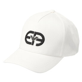 エンポリオアルマーニ EMPORIO ARMANI キャップ 帽子 6278662R554-41610 ベースボールキャップ メンズ ホワイト