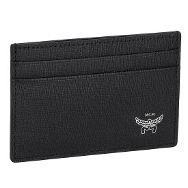 エムシーエム Mode Creation Munich(MCM) カードケース 名刺入れ MXAEAAC01 BK001 メンズ ブラック 本革 レザー