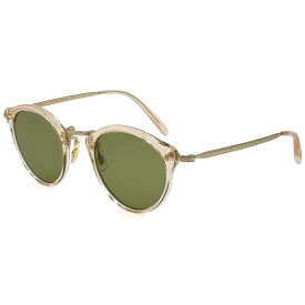 オリバーピープルズ OLIVER PEOPLES サングラス UVカット OV5184S 109452 47 アイウエア ボストン型 レディース メンズ バフ(クリア)+ゴールド+グリーン