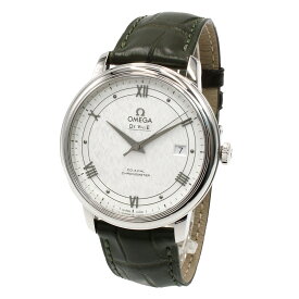 OMEGA オメガ 腕時計 デ・ヴィル プレステージ クロノメーター 424.13.40.20.02.006 メンズ ウォッチ 海外正規品 シルバー+グリーン