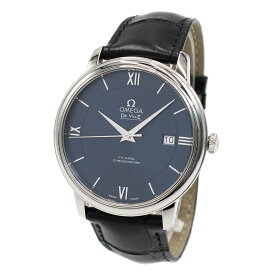 OMEGA オメガ 腕時計 デ・ヴィル プレステージ クロノメーター 424.13.40.20.03.001 メンズ ウォッチ 海外正規品 ブルー+ブラック