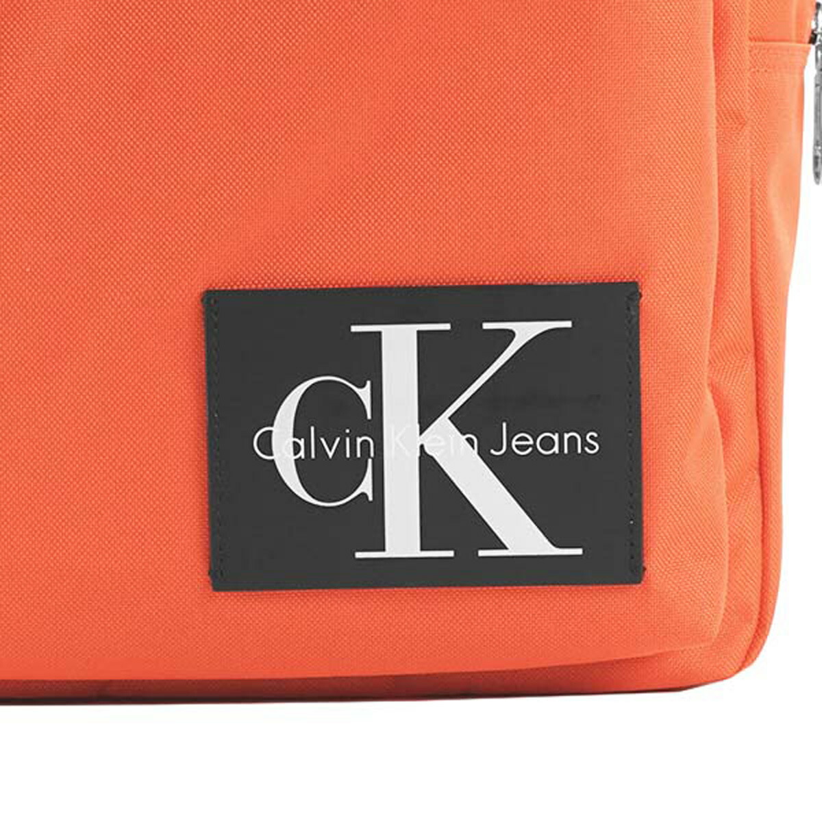 カルバンクラインジーンズ Calvin Klein Jeans CK リュックサック 750319 SLIM SQUARE BACKPACK  750319 スリム スクエア バックパック ORANGE オレンジ系＋ブラック | Salada Bowl-おしゃれブランド通販