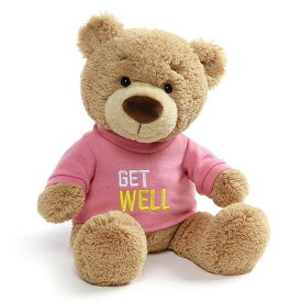 ガンド GUND ゲットウェル Tシャツベア ブラウン系＋ピンク 6050396 テディベア 熊 くま ベアー ぬいぐるみ 人形 子供 キッズ ベビー プレゼント ギフト