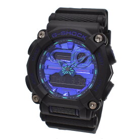 カシオ CASIO 腕時計 G-SHOCK Gショック GA-900VB-1A ANALOG-DIGITAL VIRTUAL BLUE SERIES アナログ デジタル アナデジ メンズ ウォッチ ブルー+ブラック 海外正規品