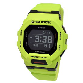 カシオ CASIO 腕時計 G-SHOCK Gショック GBD-200-9 G-SQUAD GBD-200 SERIES デジタル時計 メンズ ブラック液晶+グリーンイエロー 海外正規品