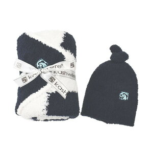JVEGA KASHWERE xr[uPbg r[j[ Zbg BBCH-BCP03 413 BABY BLANKET STAR W/ CAP  Xq NAVY/WHITE lCr[+zCg