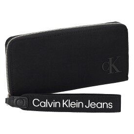 カルバンクライン ジーンズ Calvin Klein Jeans CK 財布 長財布 ラウンドファスナー長財布 K60K611242 BDS ブラック