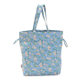 キャスキッドソン Cath Kidston トートバッグ 1009521 106128918100102 THE HITCH TOTE ザ ヒッチ トート ショルダーバッグ エコバッグ MID BLUE/FORGET ME NOT サックスブルー系＋フラワー柄マルチカラー