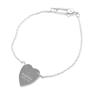 Ob` GUCCI uXbg 223513-J8400/8106 BRACELET WITH GUCCI TRADEMARK ENGRAVED HEART Ob` g[h}[N n[guXbg