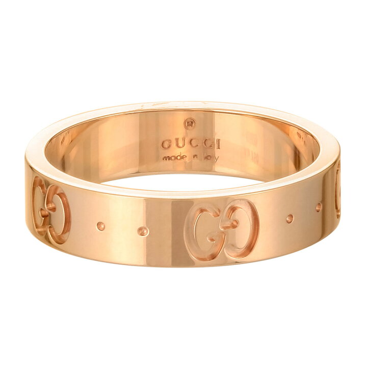 楽天市場】グッチ GUCCI アイコン リング ピンクゴールド 152045 J8500 