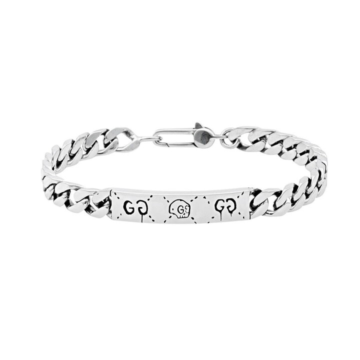 楽天市場】グッチ GUCCI ブレスレット 455321 J8400 0701 GUCCI GHOST 