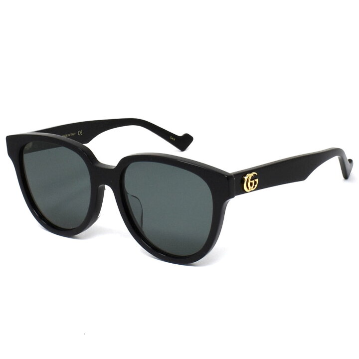 楽天市場】グッチ GUCCI サングラス GG0960SA-002 ブラック グレー 
