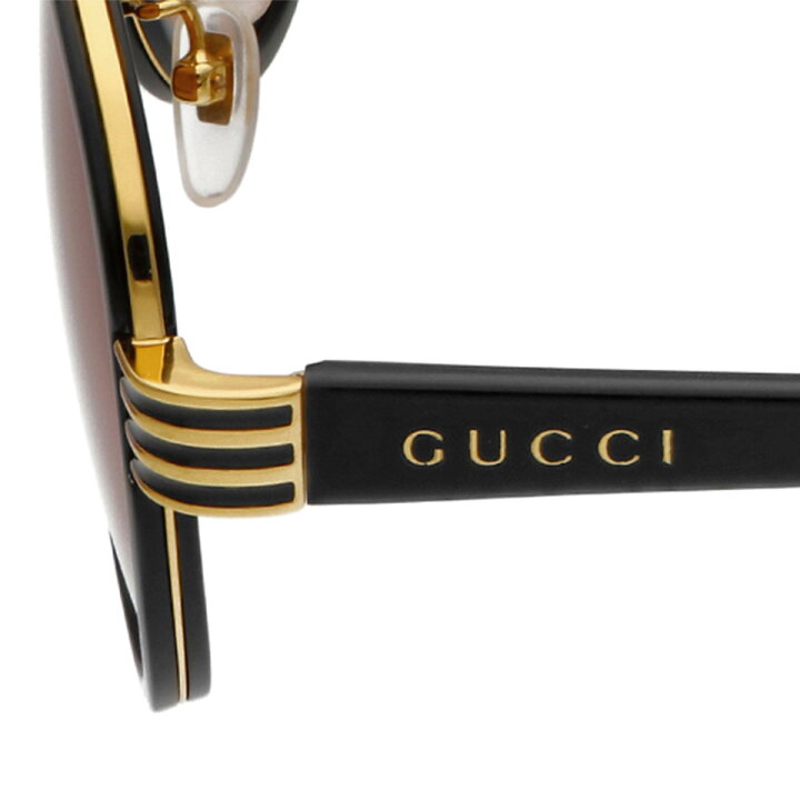 楽天市場】グッチ GUCCI サングラス アジアンフィット GG0447S 002  