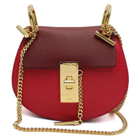 Chloe クロエ 3S1038 H8L BJS MINI SACS BAG バッグ ミニ ショルダーバッグ 肩掛けバッグ チェーンバッグ レディース 本革 レザー チューリップレッド