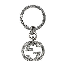 グッチ GUCCI キーホルダー キーリング チャーム 455308 J8400 0811 レディース メンズ シルバー