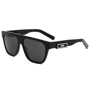 �N���X�`�����f�B�I�[�� Christian Dior �T���O���X �A�C�E�F�A �O���[�o���t�B�b�g UV�J�b�g �E�F�����g�� DIOR-B23-S3I-10A0-57 �����Y �u���b�N+�O���[