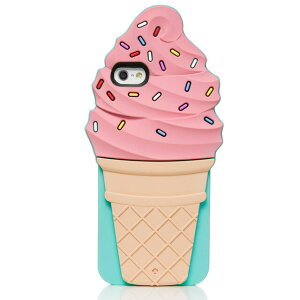 yʌIԎiZ[zPCgEXy[h kate spade NEW YORK IPHONE 6 6s VR ACXN[R[ ACtH6 ACtH6s P[X ICE CREAM CONE IPHONE 6 CASE R[t̃ACXN[