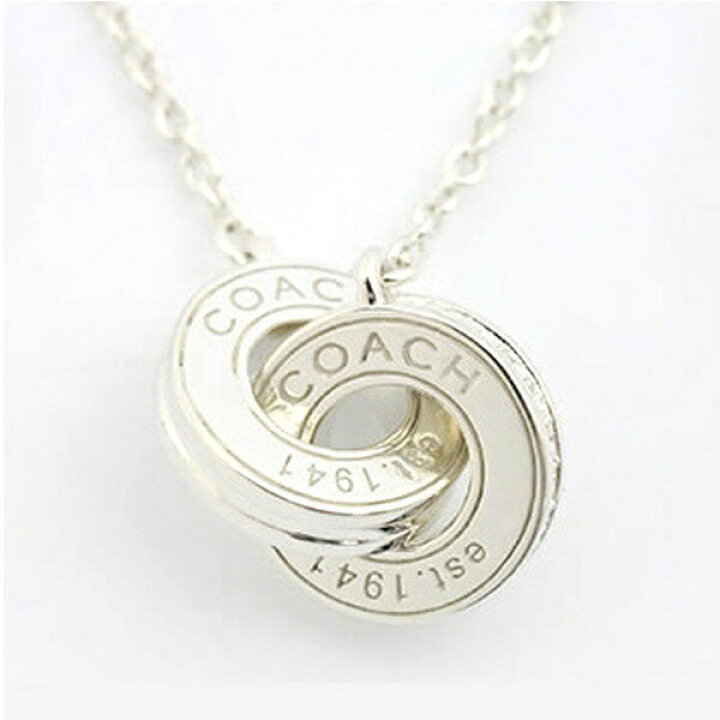楽天市場 コーチ リンクド ロンデル ネックレス ペンダント Sv Sv N Coach レディース メンズ ブランド Salada Bowl おしゃれブランド通販