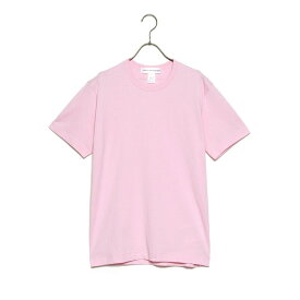 コムデギャルソン COMME des GARCONS SHIRT 半袖 Tシャツ S26107 SHIRT ROUND NECK TEE メンズ ピンク トップス ショートスリーブ ロゴ 新品