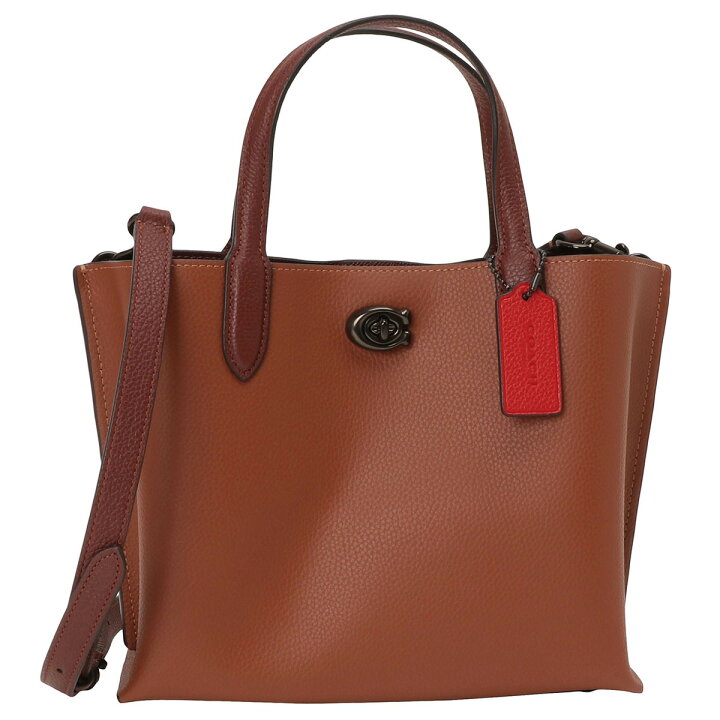 楽天市場】コーチ COACH ウィロウ カラーブロック トート 24 バッグ 