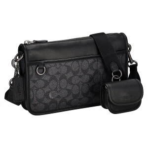 �R�[�`�t�@�N�g���[ COACH FACTORY �o�b�O �V�����_�[�o�b�O �΂ߊ|���o�b�O �w���e�[�W �R���o�[�`�u�� �N���X�{�f�B CW373 QBMI5 �����Y �_�[�N�O���[+�u���b�N