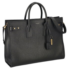 サンローラン SAINT LAURENT バッグ 2WAY ビジネスバッグ ハンドバッグ ショルダーバッグ 肩掛けバッグ 631526DTI0W 1000 サック・ド・ジュール メンズ ブラック 本革 レザー