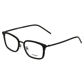 サンローラン SAINT LAURENT メガネ オプティカルフレーム メガネフレーム SL 452/F SLIM-001 眼鏡 スクエア型 メンズ レディース ユニセックス ブラック 黒