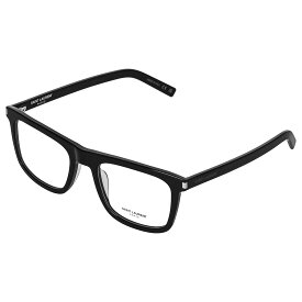 サンローラン SAINT LAURENT メガネ フレーム オプティカルフレーム 眼鏡 メガネフレームのみ SL 547 SLIM OPT-001 スクエア メンズ ブラック