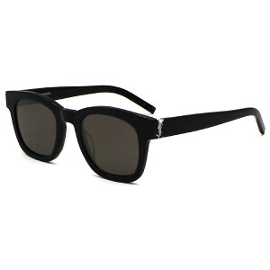 �T�����[���� SAINT LAURENT �T���O���X SL M124-001 �X�}�[�g ���f�B�[�X �����Y �u���b�N+�u���b�N