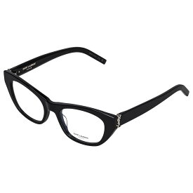 サンローラン SAINT LAURENT メガネ フレーム オプティカルフレーム 眼鏡 メガネフレームのみ SL M80-001 フォックス レディース ブラック