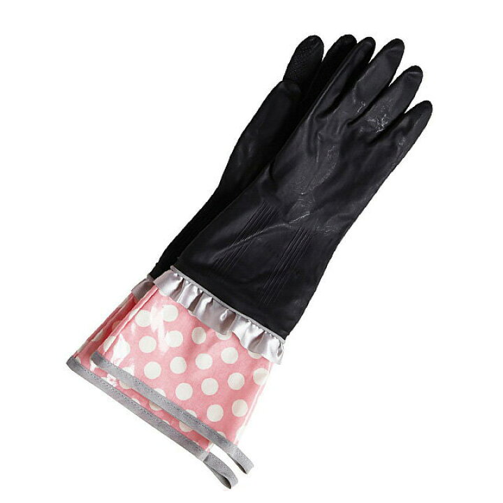 楽天市場 Jessie Steele ジェシースティール ロンググローブ ゴム手袋 かわいい おしゃれ キッチン 家事が楽しくなるピンクドットの ゴム手袋 Salada Bowl おしゃれブランド通販