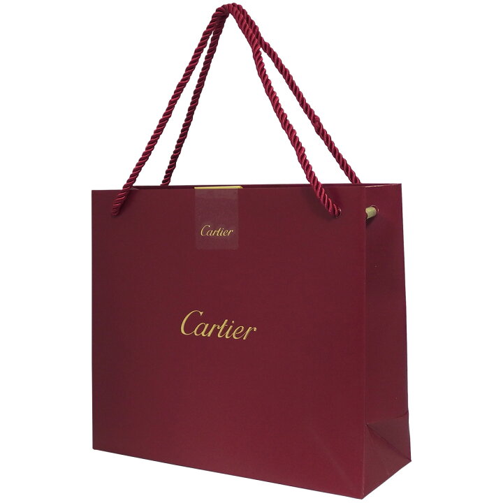 楽天市場 アウトレット カルティエ Cartier ショップ袋 ショッパー 1枚 Aセット レッド 手持ちつきショップ袋 サブバッグ ラッピング ギフトバッグ ブランド 通販 活用 使い道 紙袋 収納 再利用 リメイクバッグ ハンドメイド クラフト 意味 10代 代 30代 40代 50