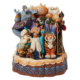 ジムショア Jim Shore ディズニー トラディション Disney Traditions アラジン ワンダフルプレイス フィギュア 置物 人形 6008999 インテリア