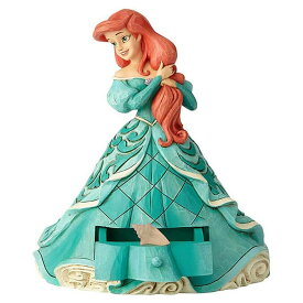 【早い者勝ち！限界価格】ジム ショア Jim Shore ディズニートラディション Disney Traditions アリエル ウィズ シェル フィギュア 置物 人形 6000965 リトルマーメイド インテリア