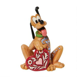 ジム ショア Jim Shore ディズニートラディション Disney Traditions プルート ホールディングハート フィギュア 置物 人形 6010108 犬 インテリア