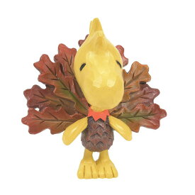 ジムショア Jim Shore ウッドストック ターキー ミニ 置物 フィギュア 人形 6014626 ピーナッツ Peanuts インテリア ハロウィン