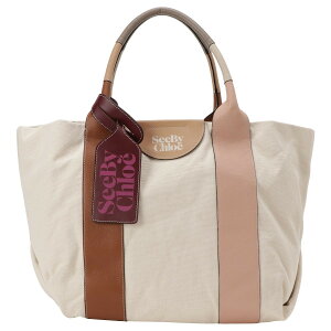 �V�[�o�C�N���G See by Chloe �o�b�O �g�[�g�o�b�O �L�����o�X ���U�[ �g�[�g CHS22ASB63B04 242 bbsc00163l LAETIZIA TOTE BAG ���e�B�V�A Caramello �J������