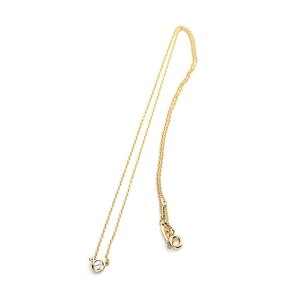 TIFFANYCo. eBt@j[ lbNX ANZT[ uh fB[XoC U [h lbNX _Ch 0.12ct 18K 16in