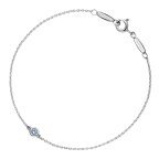 【TIFFANY&CO】ティファニー レディス アクセサリー カラー バイ ザ ヤード ブレスレット アクアマリン