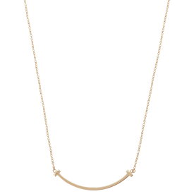 ティファニー TIFFANY&CO ネックレス ペンダント アクセサリー 35189432 tf-antf00492l antf00877l Tiffany T ティファニーT スマイル スモール 18KRG ローズゴールド