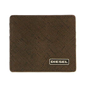 ディーゼル DIESEL カードケース X03345 P0517 H6028 スリム クレジットカードケース 名刺入れ ブラウン系＋ブラック